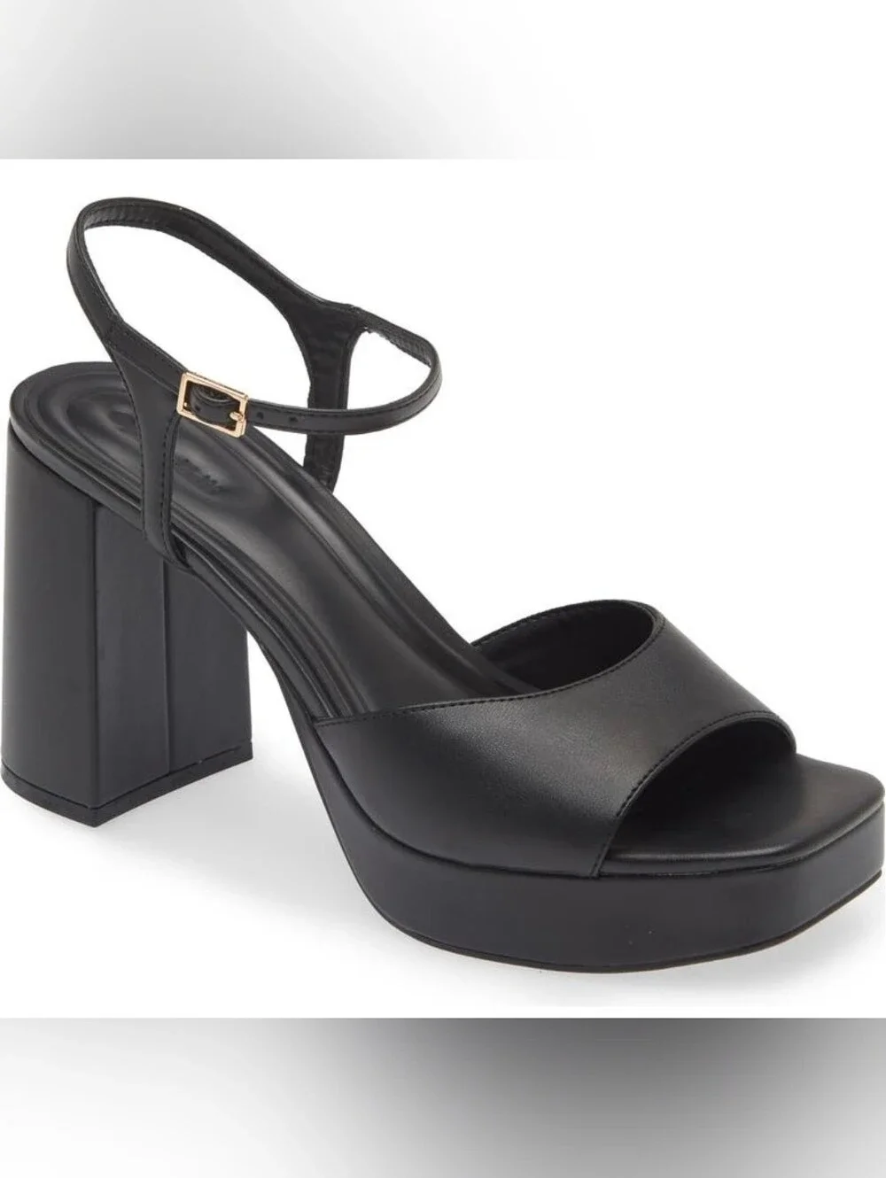 NIB Open Edit Whitney Platform Block Heel Sandal Size 11